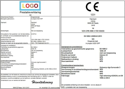 CE-markering en prestatieverklaring