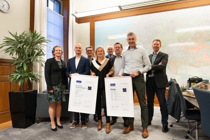 GemeenteRotterdam_UitreikingCertificaatCO2Prestatieladder